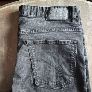 Mens Calvin Klein jeans black size 38x34